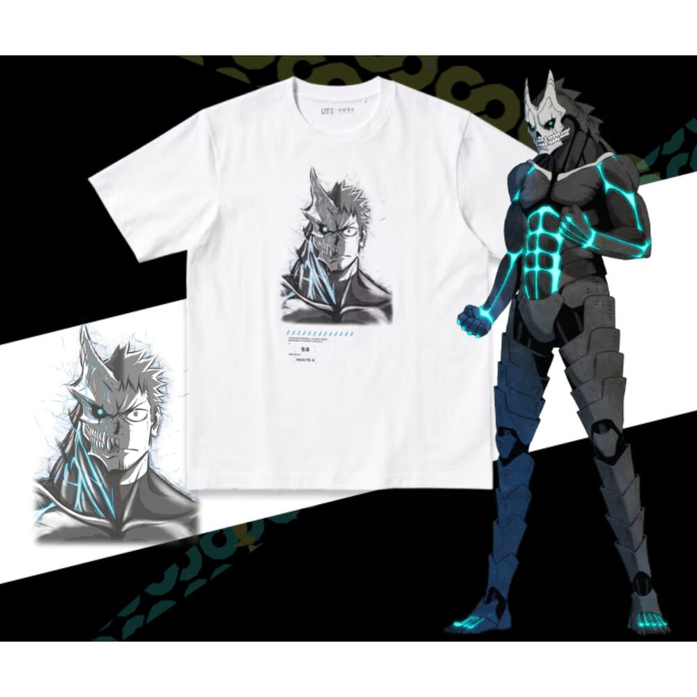Uniqlo - Kaiju No 8 tee - Kafka Hibino - M - White